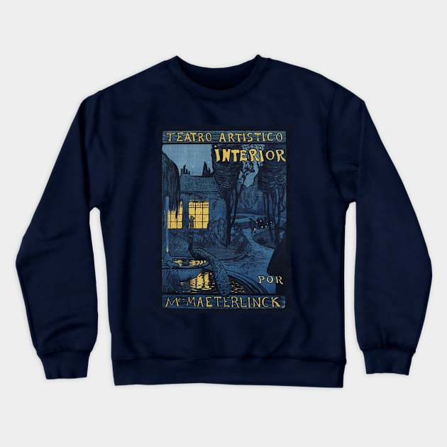 Teatro Artistico Crewneck Sweatshirt by UndiscoveredWonders